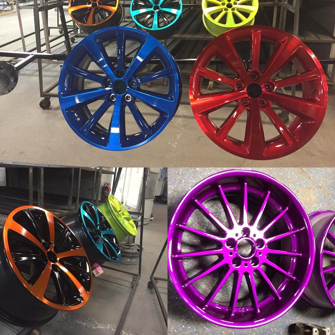 Automotive powder Coating Wheel Repair and Rim Repair Service
